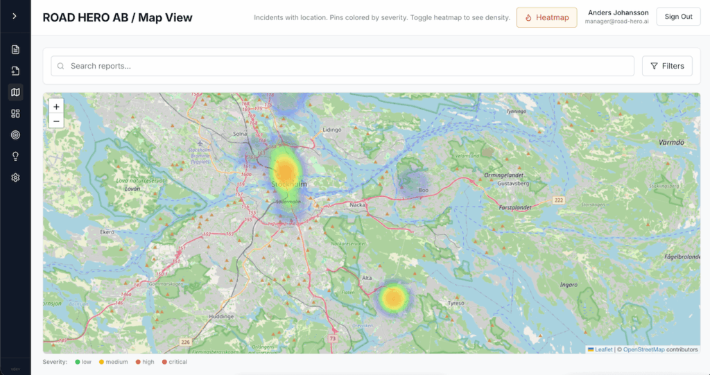 Bheard Platform Heatmap